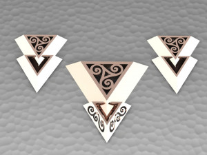 pyramid set 3D Model