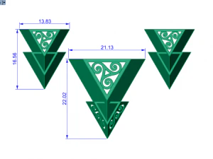 pyramid set 3D Model