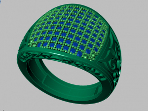 signet ring for men 3D 모델