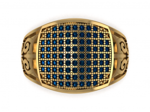 signet ring for men 3D 모델