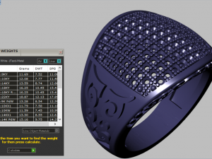 signet ring for men 3D 모델