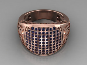 signet ring for men 3D 모델
