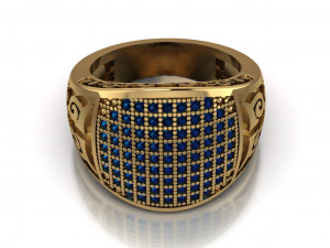 signet ring for men 3D 모델
