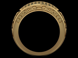 signet ring for men 3D 모델