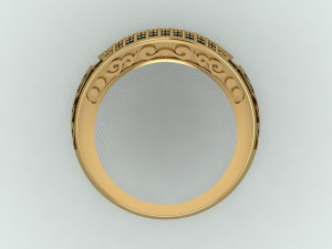 signet ring for men 3D 모델