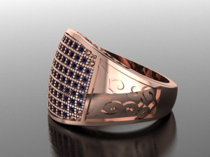 signet ring for men 3D 모델