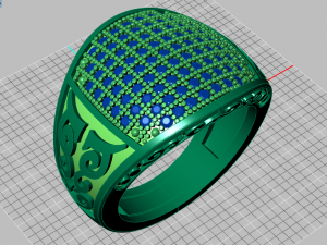 signet ring for men 3D 모델