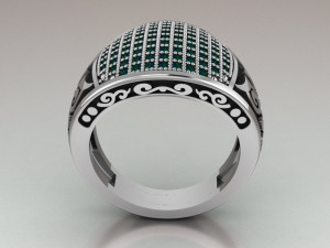 signet ring for men 3D 모델