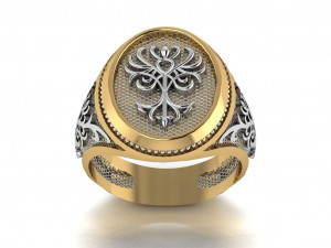 signet ring 3D मॉडल