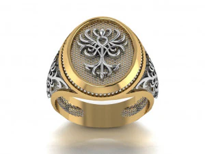 signet ring 3D Model