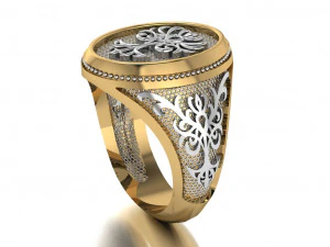 signet ring 3D Model