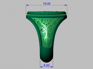 signet ring 3D मॉडल