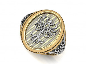 signet ring 3D मॉडल