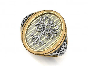 signet ring 3D Model