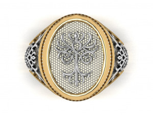 signet ring 3D मॉडल