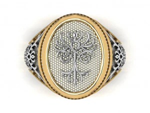 signet ring 3D Model