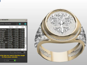 signet ring 3D Model