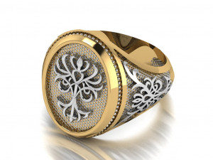signet ring 3D मॉडल