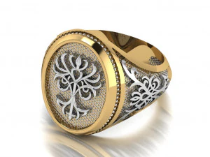 signet ring 3D Model