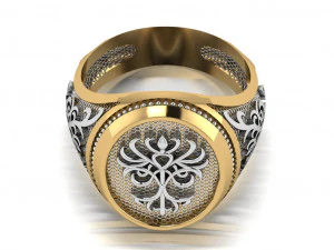 signet ring 3D Model