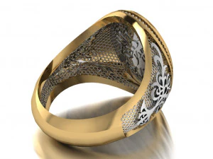 signet ring 3D Model