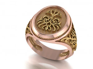 signet ring 3D Model