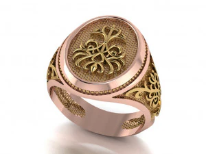 signet ring 3D Model