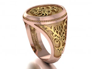 signet ring 3D Model