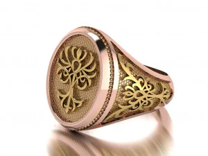 signet ring 3D Model