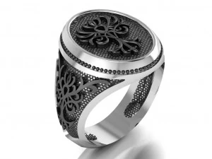 signet ring 3D Model