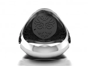signet ring 3D Model