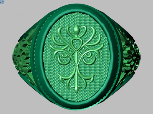 signet ring 3D Model