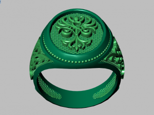 signet ring 3D मॉडल