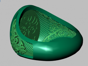 signet ring 3D मॉडल