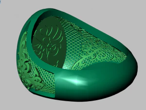 signet ring 3D Model