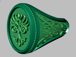 signet ring 3D Model