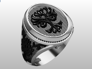 signet ring 3D मॉडल