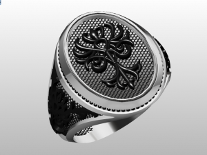 signet ring 3D मॉडल