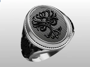 signet ring 3D Model
