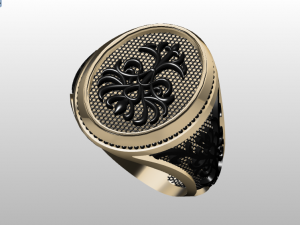 signet ring 3D मॉडल