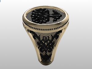 signet ring 3D मॉडल