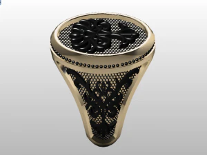 signet ring 3D Model