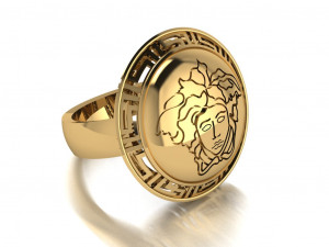 medusa ring 3D Model