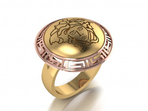 medusa ring Model 3D