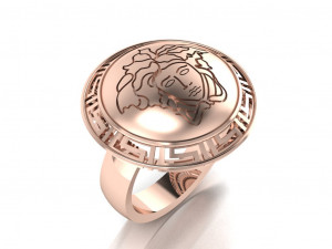 medusa ring Model 3D
