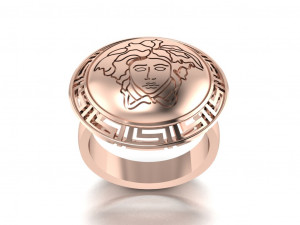 medusa ring Model 3D