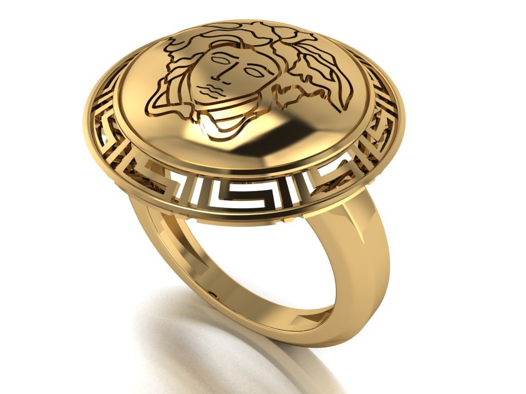 Damiani Medusa Ring. Медуза кольцо иноагент. R.O.M. Gold: Rings of Medusa.