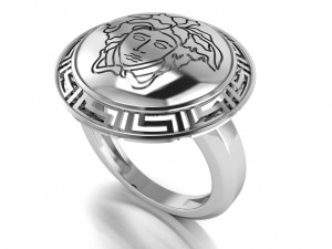 medusa ring Model 3D