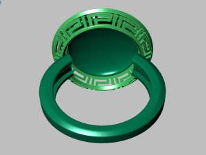 medusa ring Model 3D