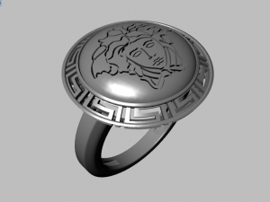 medusa ring Model 3D